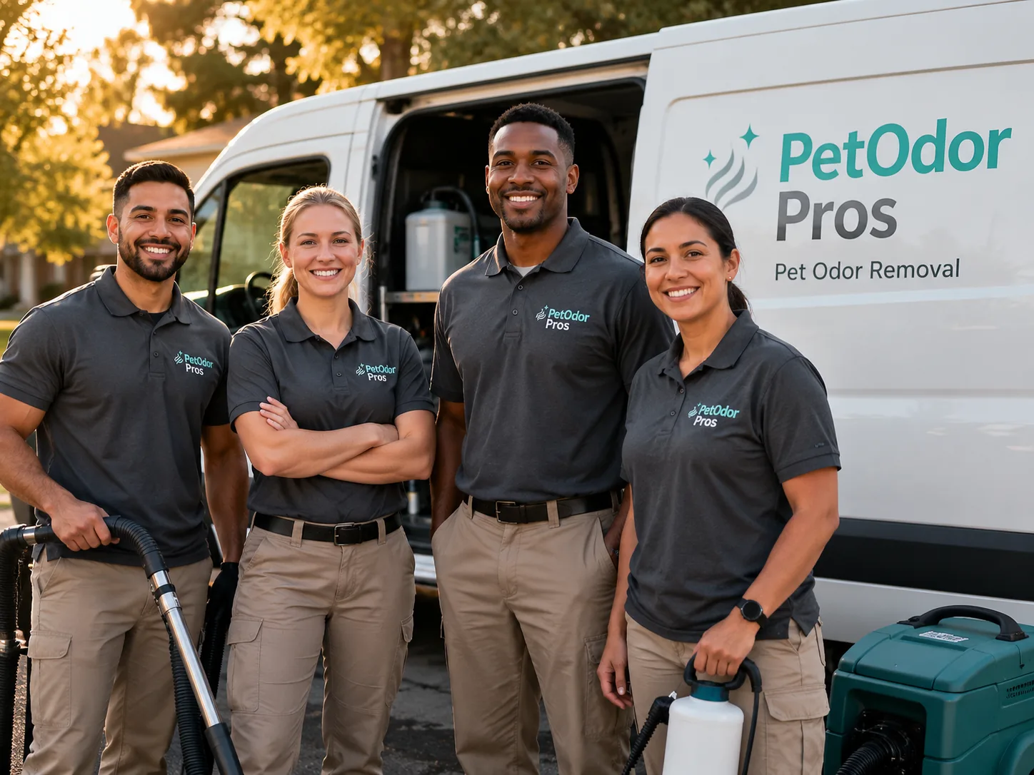 Pet Odor Removal team serving Petaluma, CA